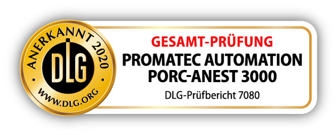 PorcAnest 3000® – DLG anerkannt 2020