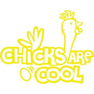 T-Shirt "Chicken are cool" Damen #1