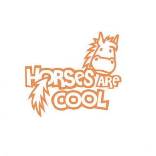 T-Shirt "Horses are cool" Herren #1