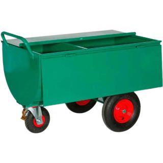 Futterwagen 400 l m. TW u. D luftbereift