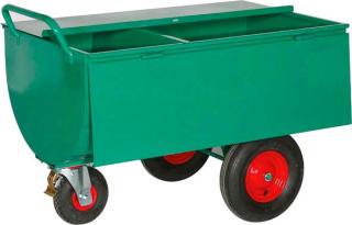 Futterwagen Derby 400 l m. TW u. D PU-Reifen