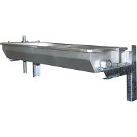 Kipptränke Edelstahl 2,0 m Wandm. 200 W