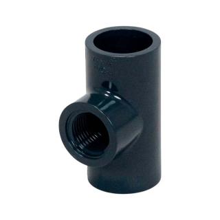 PVC T-Stück 25 mm 1/2" IG #2