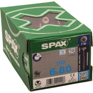 Spanplattenschr. Senkk. Torx TG A2 6x80mm 100 Stk