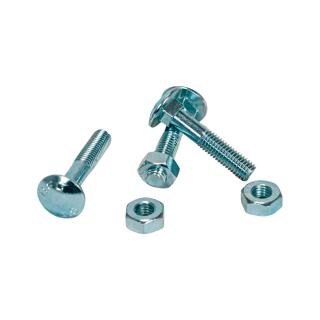 Flachrundschraube Teilgew. gvz M10x50 mm (100 Stk) #1