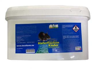 Haferflockenköder Beutel Brodifacoum (3 kg)