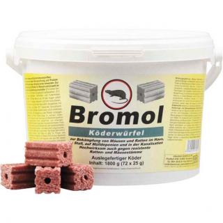 Bromol Köderwürfel (1,8 kg)