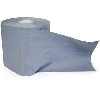 Putzpapierrolle Maxi blau - Doppelpack (2 Stk)