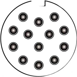 Stecker 13-polig Kunststoff 12 V #4