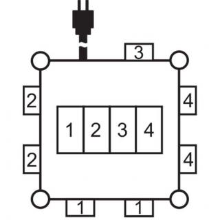 CEE Stromverteiler 16A (2 m) #2