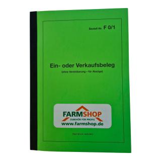 Ein- und Verkaufsbeleg
