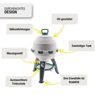 Kunststoff Geflügeltränke Optimus Tank 25 l #4