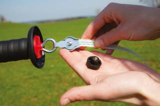 Torgriff mit Haken und Seilanschluss #2