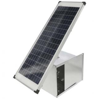 Halterung Solarmodul auf Metallbox #6
