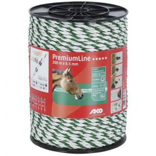 Premium Line Weidezaunseil 6,5 mm, 200 m