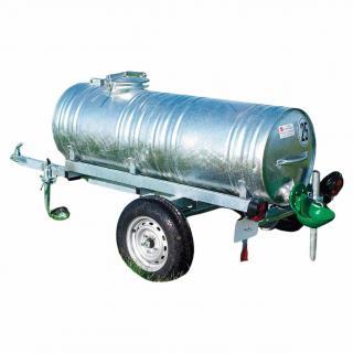 Wasserfass-Wagen 400 l mit Stützrad u. Beleuchtung