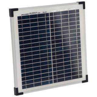 Solarmodul 20 Watt inkl. Korko-Klemmen