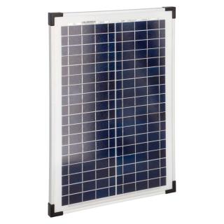 Solarmodul 30 Watt inkl. Kroko-Klemmen