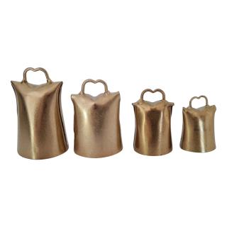 Schaf- und Ziegenglocke vermessingt