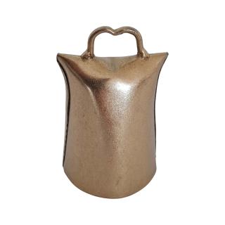 Schaf- und Ziegenglocke vermessingt #1