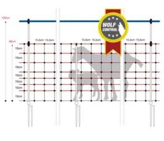 Wolfabwehrnetz super plus 90/120 cm 50m #1