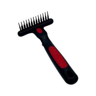 Kamm-Striegel zweireihig - 25 Zinken - 9 cm breit