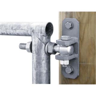 Weidetor verstellbar 1 m - 1,7 m inkl. Montage-Set #5