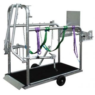 Schurr Klauenpflegestand m. Fahrwerk Model 2021