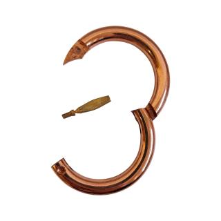 Kupfer Bullenring 2 1/2" (48 mm) #1