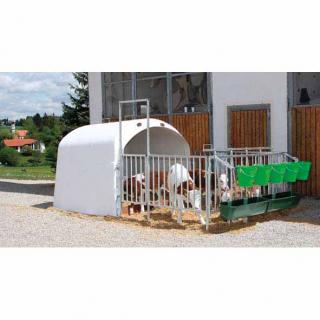 Calf-House 5 Premium mit Zaun