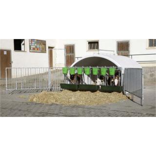 Calf-House Premium XXL mit Zaun #1