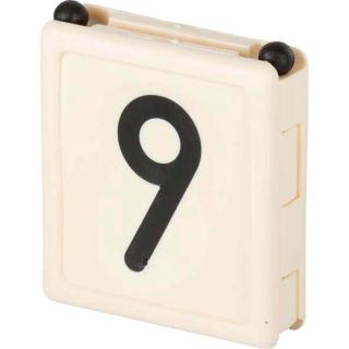 Halsbandnummer mit Farbsystem (6 Stk) #9