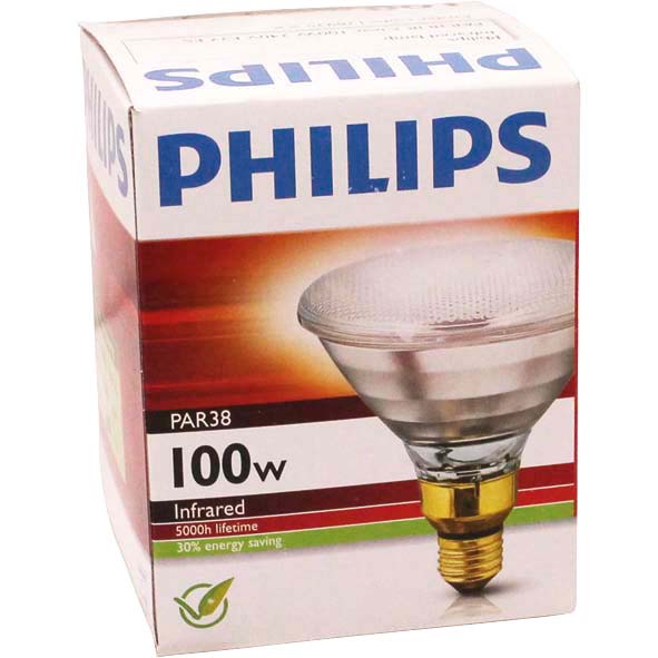 Infrarotsparlampe weiß 100 W Philips