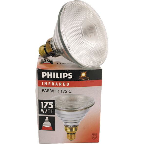 Infrarotsparlampe weiß 175 W Philips