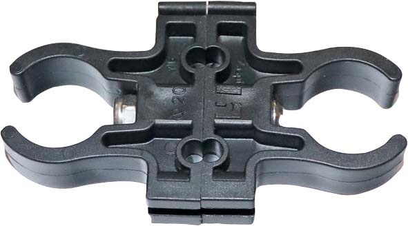 Doppelclip Lax Milkbar zur Befestigung